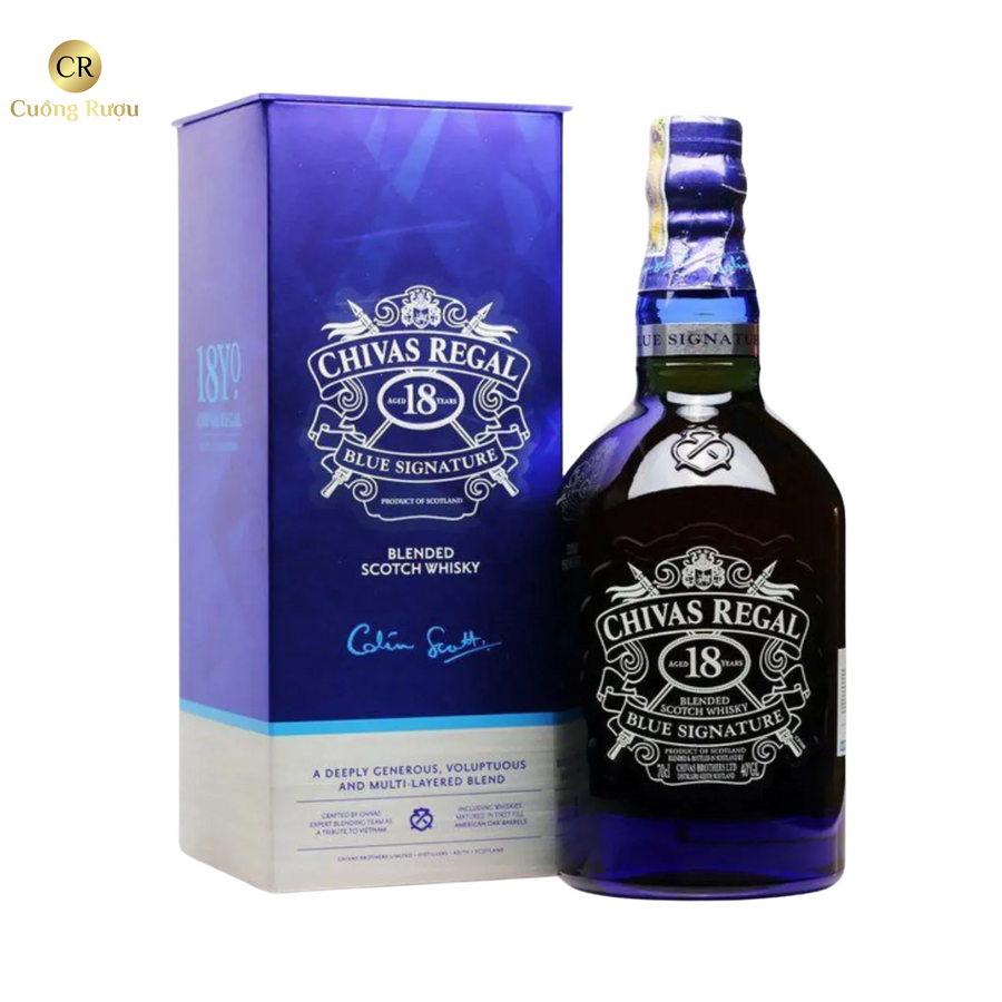 Chivas 18 Năm - Blue Signature