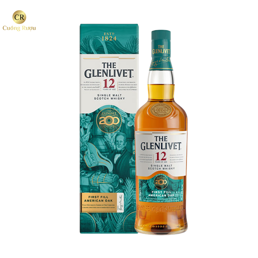 Glenlivet 12 năm - 200 Year Anniversary Edition