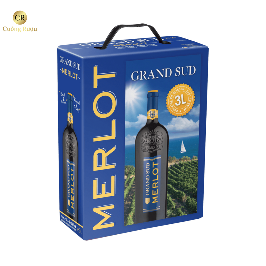 Vang Bịch Grand Sud Merlot 3L