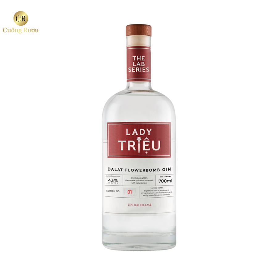 Gin Lady Triệu - Dalat Flowerbomb Gin