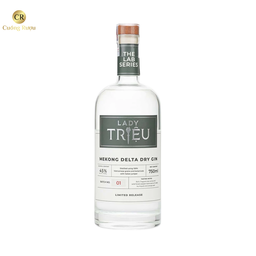 Gin Lady Triệu - Mekong Dry Gin