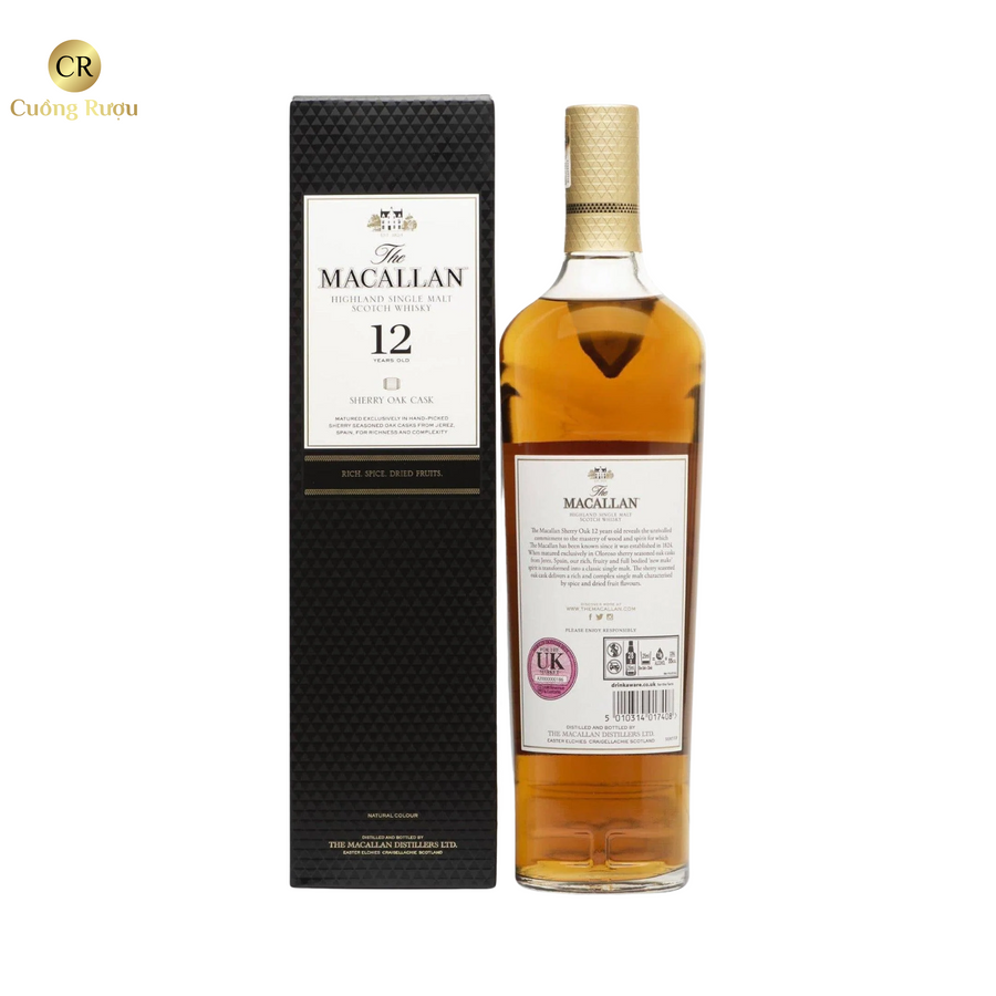 Macallan 12 Sherry Oak UK