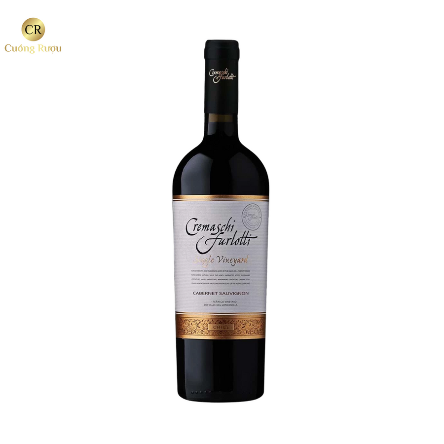 Vang Chile Cremaschi Furlotti Single Vineyard Gran Reserva Cabernet Sauvignon