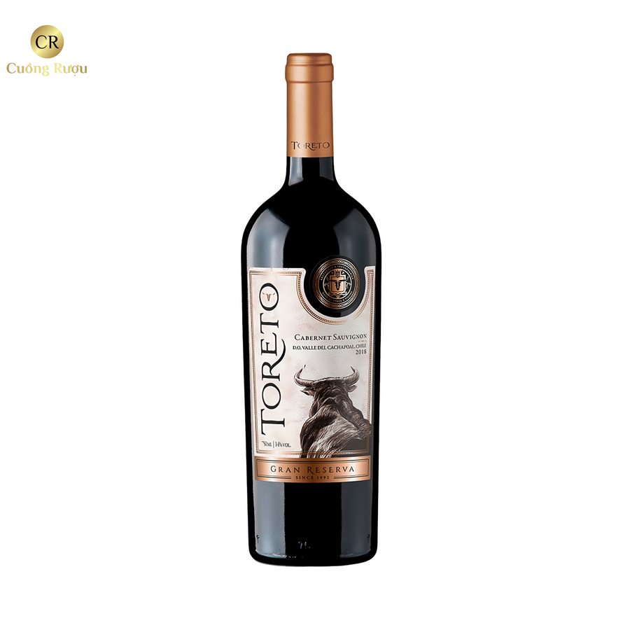 Vang Chile Toreto Gran Reserve Cabernet Sauvignon