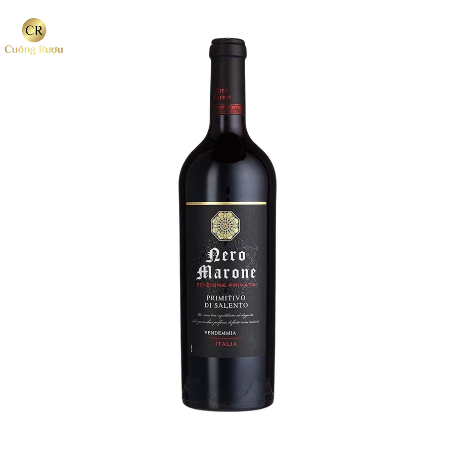 Vang đỏ Ý Nero Marone Primitivo Di Salento