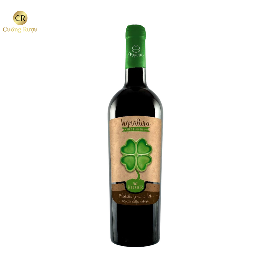 Vang Ý Vignapura Puglia IGP Primitivo Biologico 2021