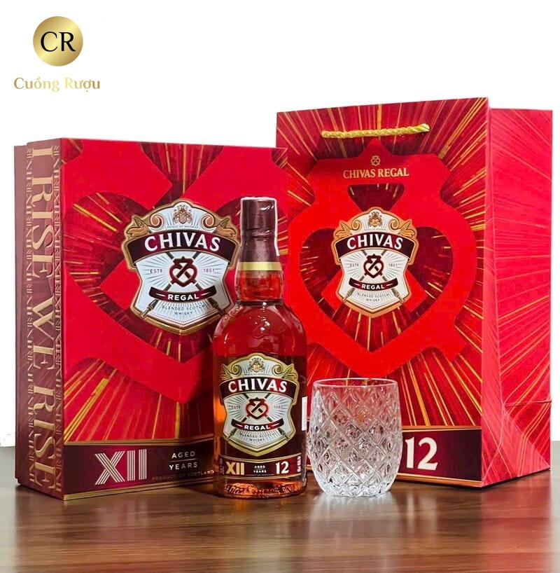 Chivas 12 Năm 700ml (40%) 12 Mua chai Chivas 12 chính hãng, uy tín tại Cuồng Rượu
