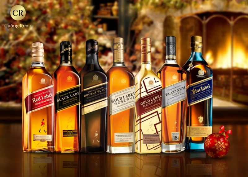 Các loại rượu Johnnie Walker nổi tiếng, bán chạy nhất 2025 16 các loại rượu johnnie walker