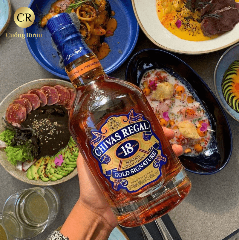 Hương vị rượu Chivas 18 1 lít Hương vị rượu Chivas 18 1 lít