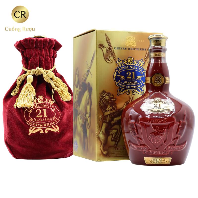 Chivas Royal Salute 21 Đỏ 4 chivas 21 đỏ