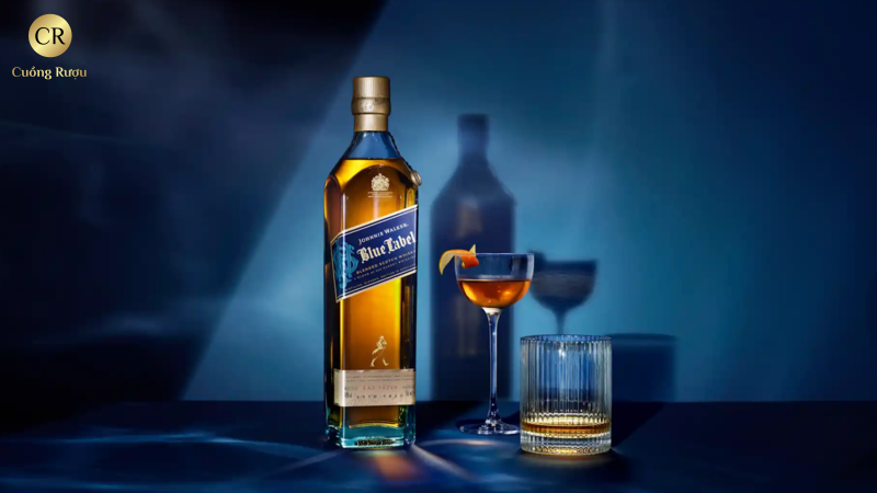 Rượu Blue Label 1000ml 8 giá rượu black label 12 1 lít