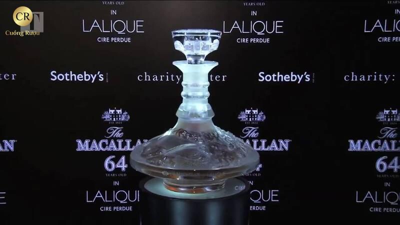 Macallan 64 5 Macallan 64 Year Old Lalique Cire Perdue