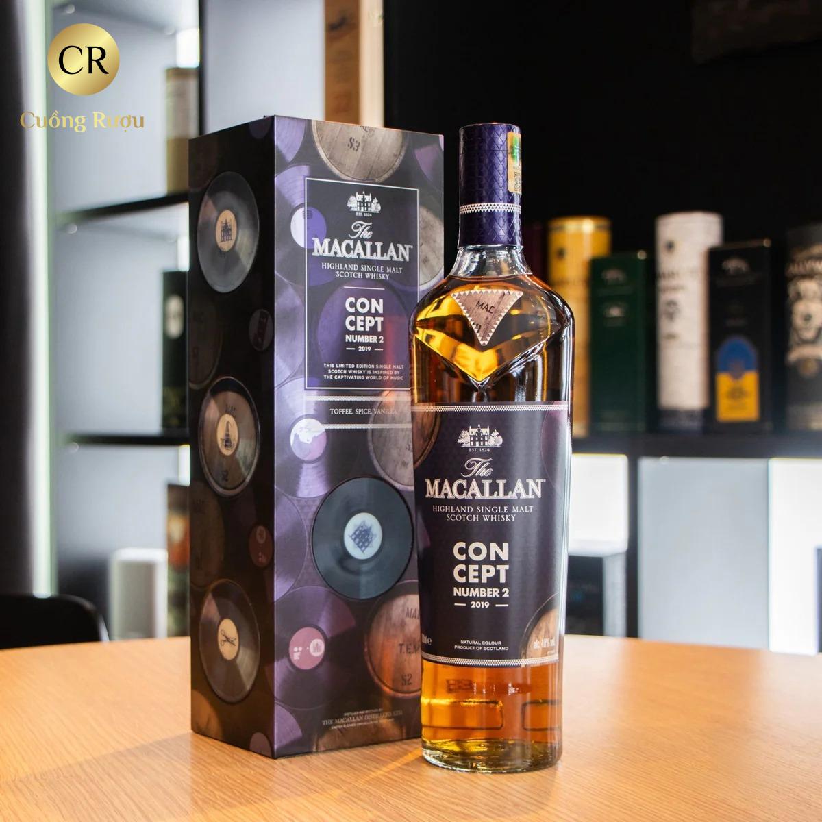 Macallan Concept Number 2 (Macallan Concept No. 2) 3 rượu macallan concept number 2