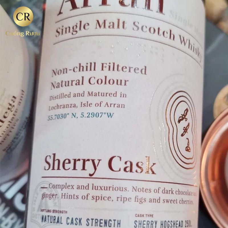 Arran Bodega Sherry Cask 6 Giá Arran Bodega Sherry Cask