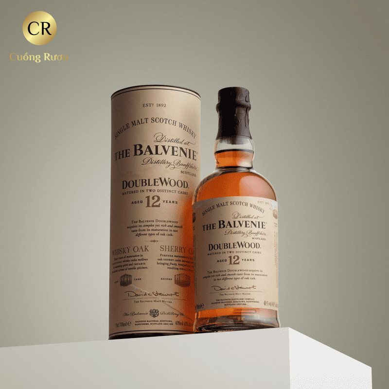 The Balvenie 12YO Doublewood Single Malt Scotch Whisky 700ml 8 Balvenie 12 cost