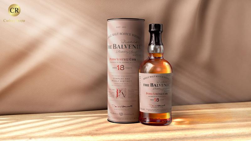 Rượu The Balvenie 18 Pedro Ximenez Cask 10 balvenie 18