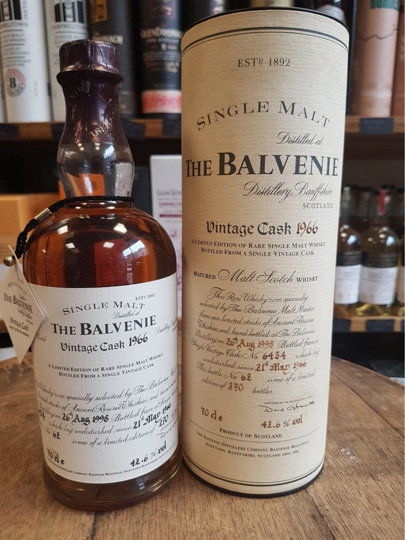 Balvenie 1966 Vintage Cask 7 Balvenie 1966 Vintage Cask