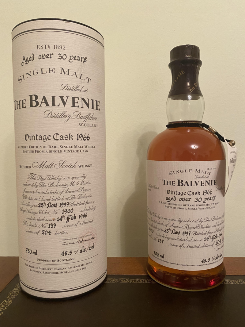 Balvenie 1966 Vintage Cask 6 Balvenie 1966 Vintage Cask
