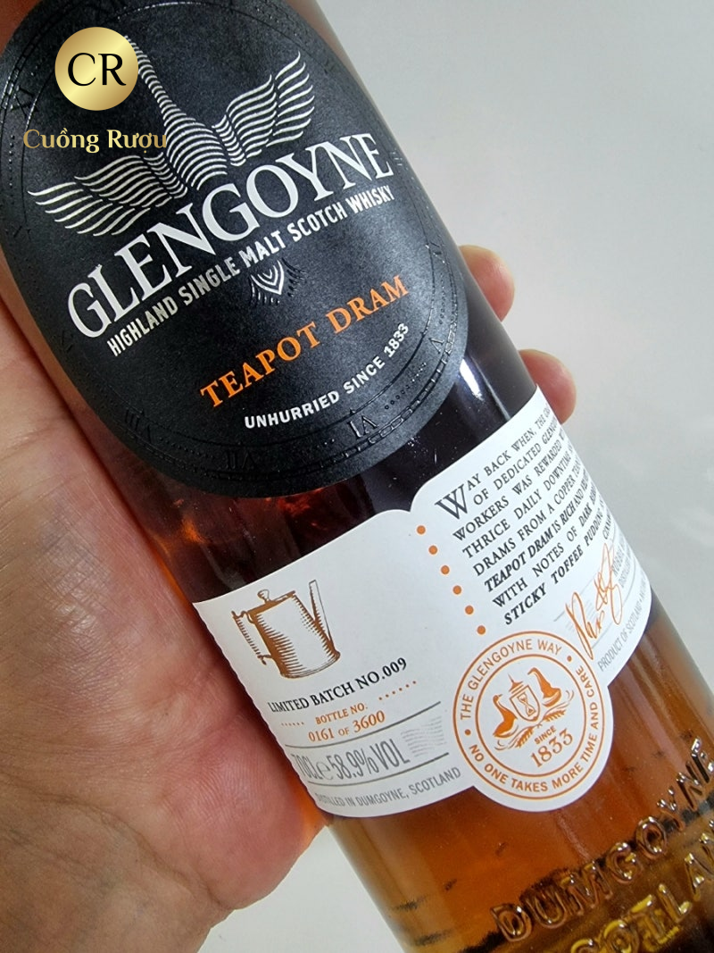 Glengoyne Teapot Dram Batch 9 700ml 58.9 % 6 glengoyne teapot dram batch 9