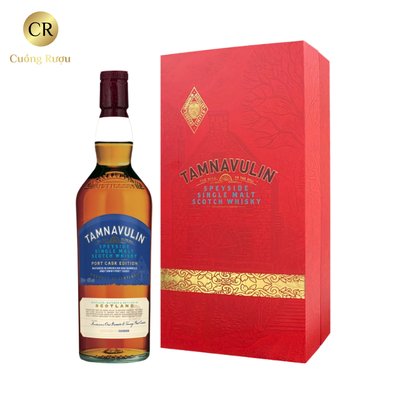 Tamnavulin Port Cask - Hộp Quà Tết 2026 4 tamnavulin port cask chính hãng