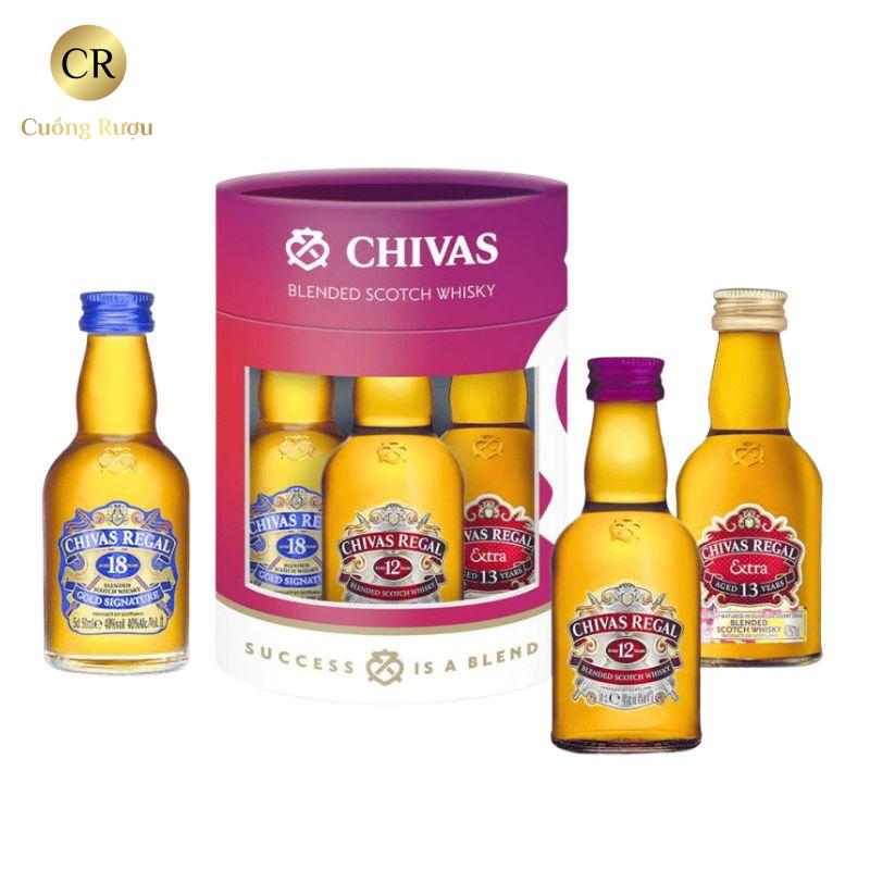 Rượu Chivas Mini 4 Rượu Chivas Mini