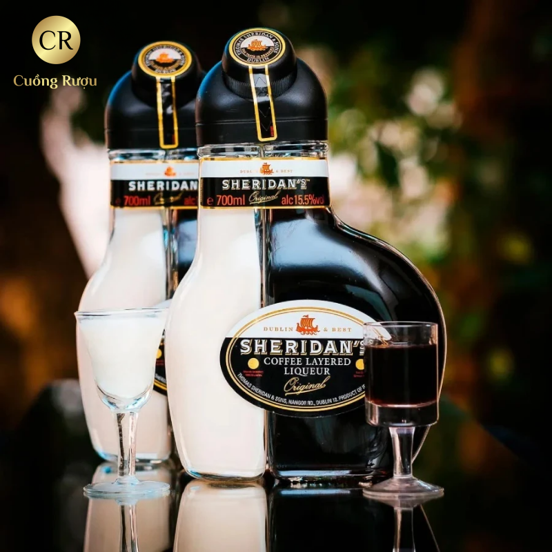 Sheridan's 2 ngăn - Sheridan's Coffee Layered Liqueur 4 Sheridan's 2 ngăn - Sheridan's Coffee Layered Liqueur