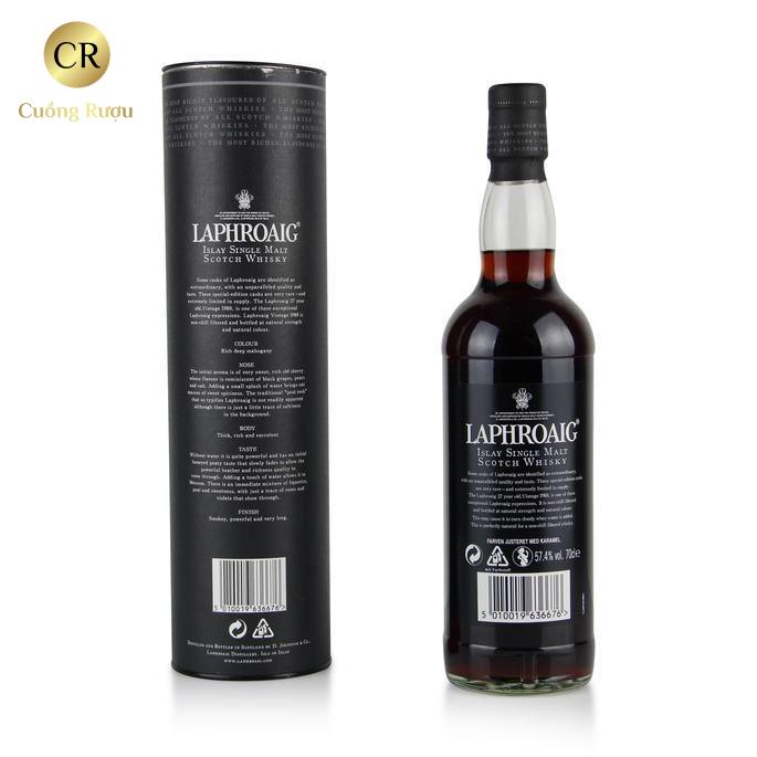 Laphroaig 1980 5 hương vị laphroaig 1980