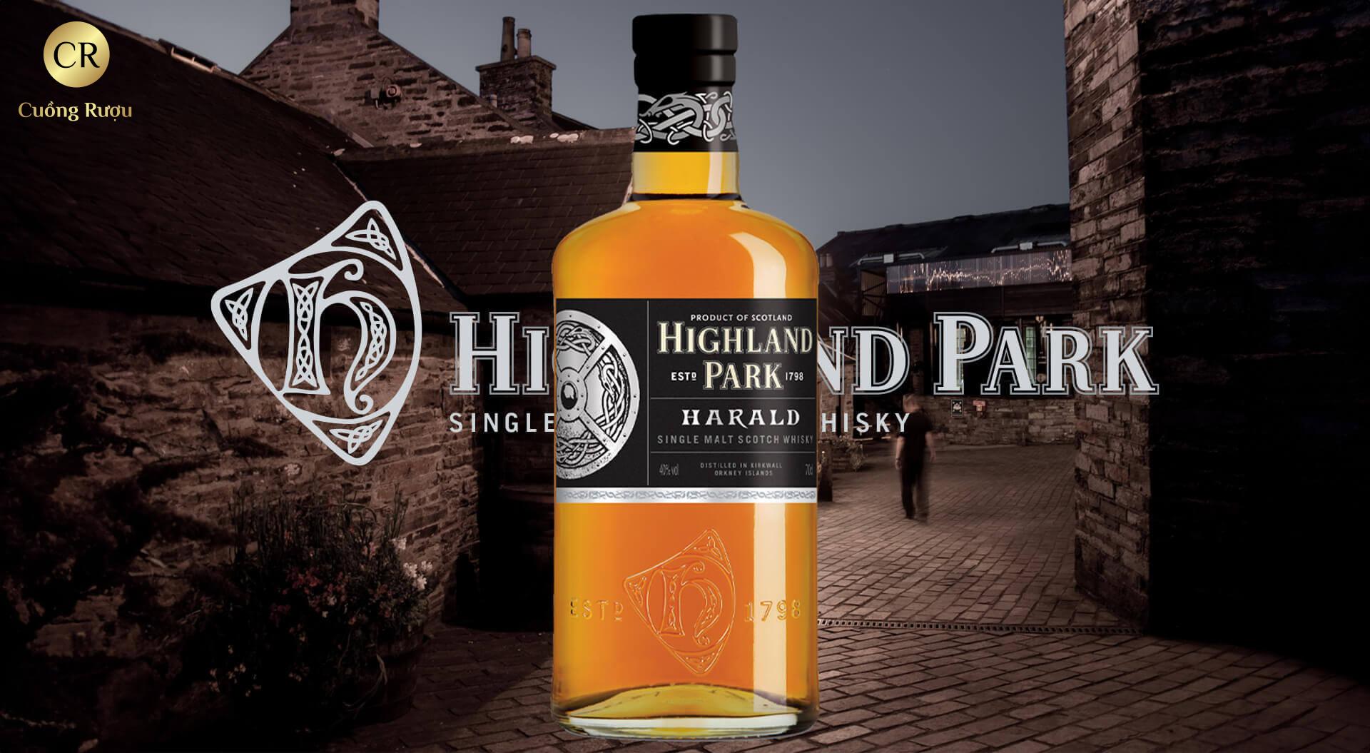 Highland Park Harald 5 hương vị rượu Highland Park Harald