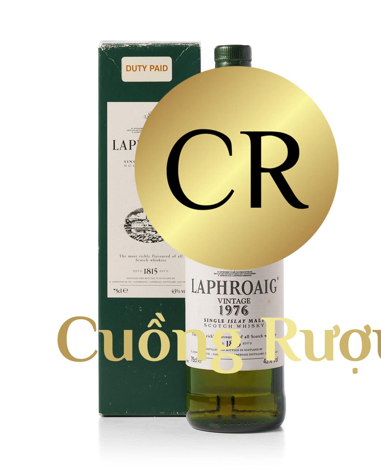 Laphroaig 1976 5 hương vị laphroaig 1976