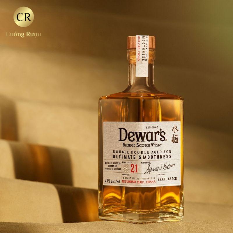 Dewar's 21 Năm Double Double Aged - Mizunara Oak Cask 6 Dewar's 21 Năm Double Double Aged - Mizunara Oak Cask