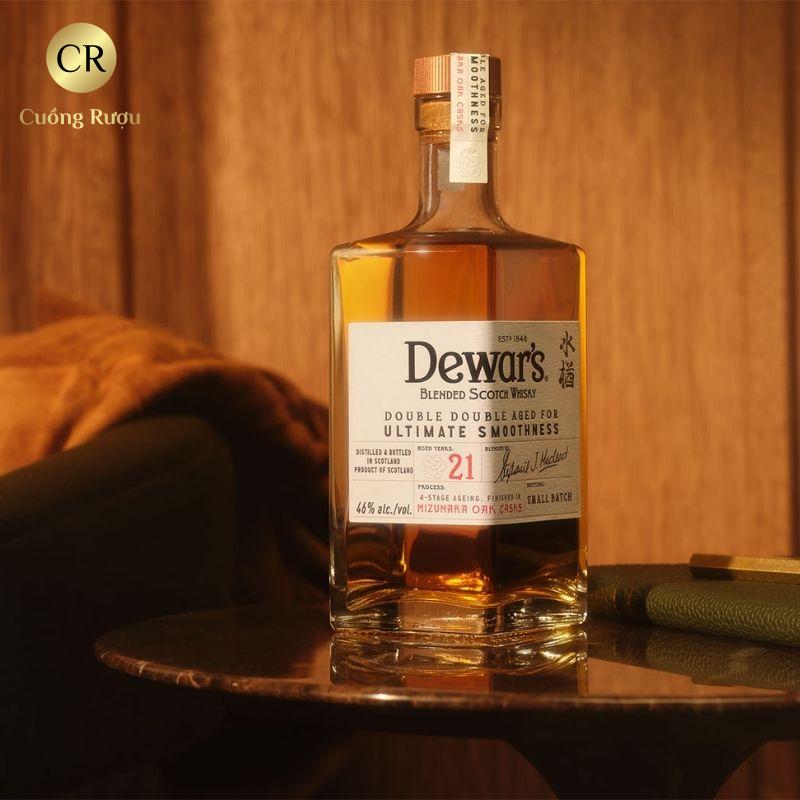 Dewar's 21 Năm Double Double Aged - Mizunara Oak Cask 4 Dewar's 21 Năm Double Double Aged - Mizunara Oak Cask