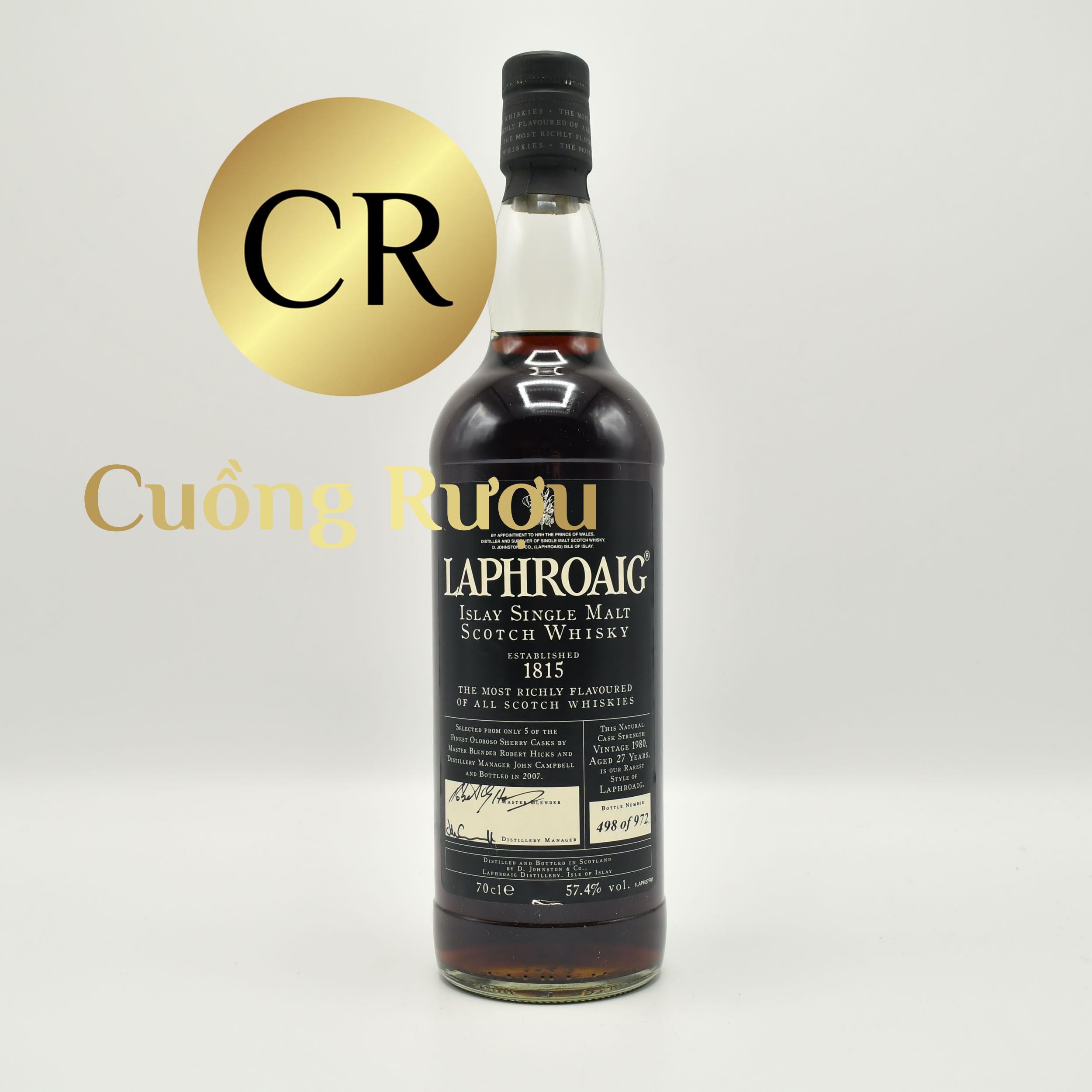 Laphroaig 1980 6 giá trị laphroaig 1980