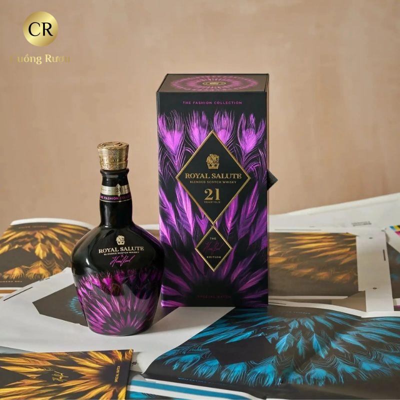 Royal Salute 21 Năm - The Harris Reed Edition (Tím) 4 Royal Salute 21 Năm - The Harris Reed Edition (Tím)