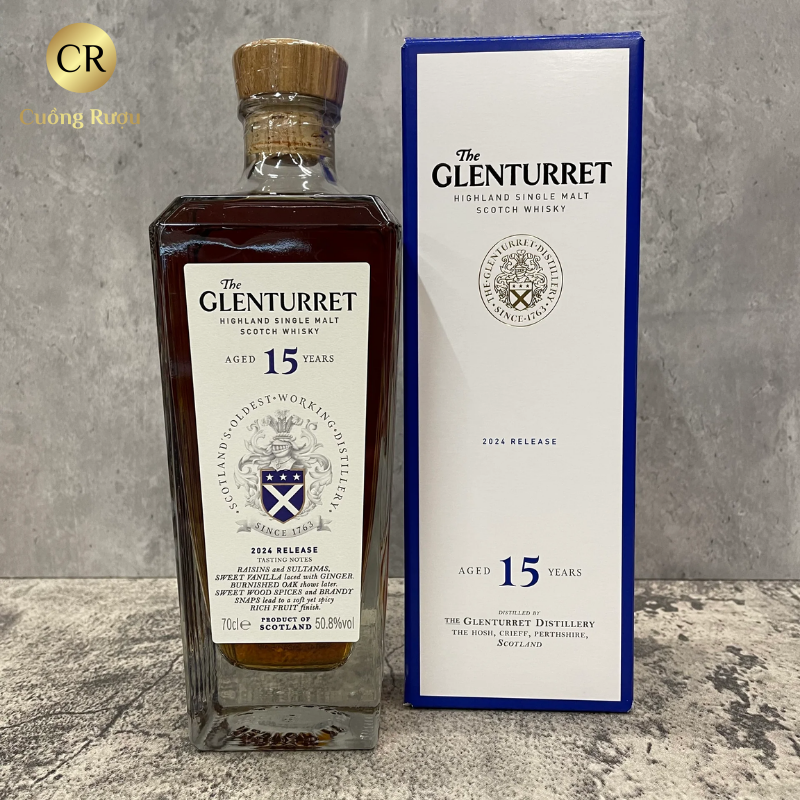 Glenturret 15 Năm - 2024 Release 4 Glenturret 15 Năm - 2024 Release