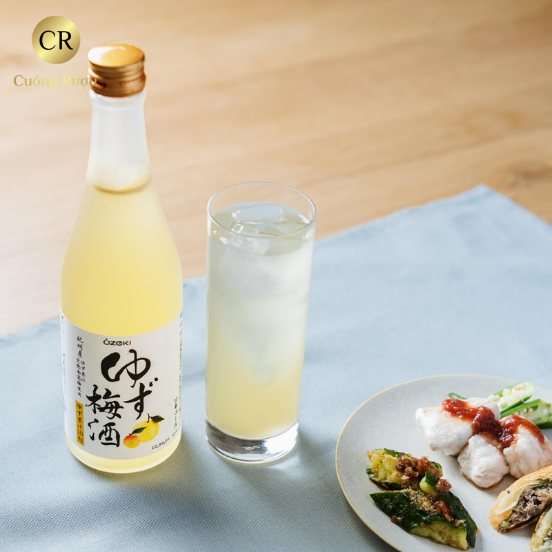 Rượu Mơ Ozeki Yuzu 5 Rượu Mơ Ozeki Yuzu