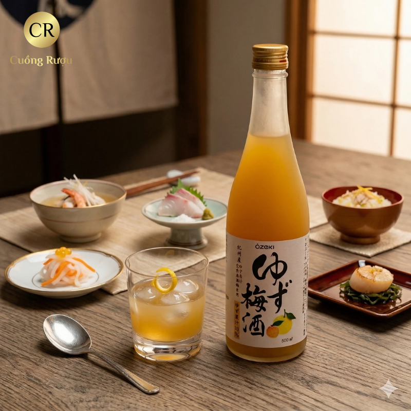 Rượu Mơ Ozeki Yuzu 6 Rượu Mơ Ozeki Yuzu