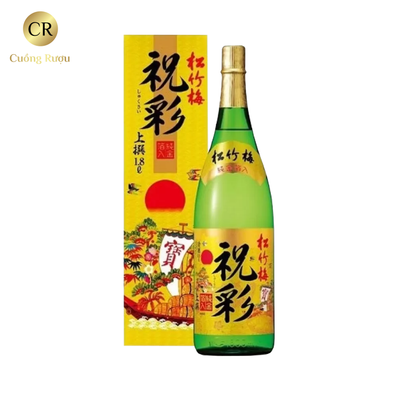Sake Takara Shozu Vảy Vàng