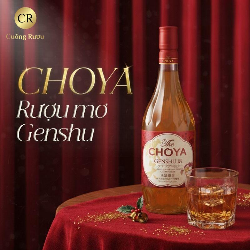 Rượu Mơ Choya Genshu 4 Rượu Mơ Choya Genshu