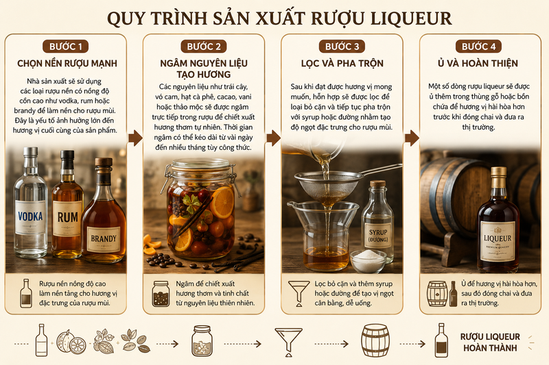 Rượu Mùi Là Gì? Phân Biệt Rượu Liqueur Và Liquor Chi Tiết 14 rượu liqueur là gì